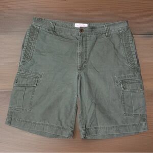 Filson Green Cargo Shorts Mens Size: 38 Utility Outdoor Pockets FI-10109 CC